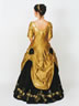 Gold Polynaise haute couture.