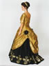 Gold Polynaise haute couture.